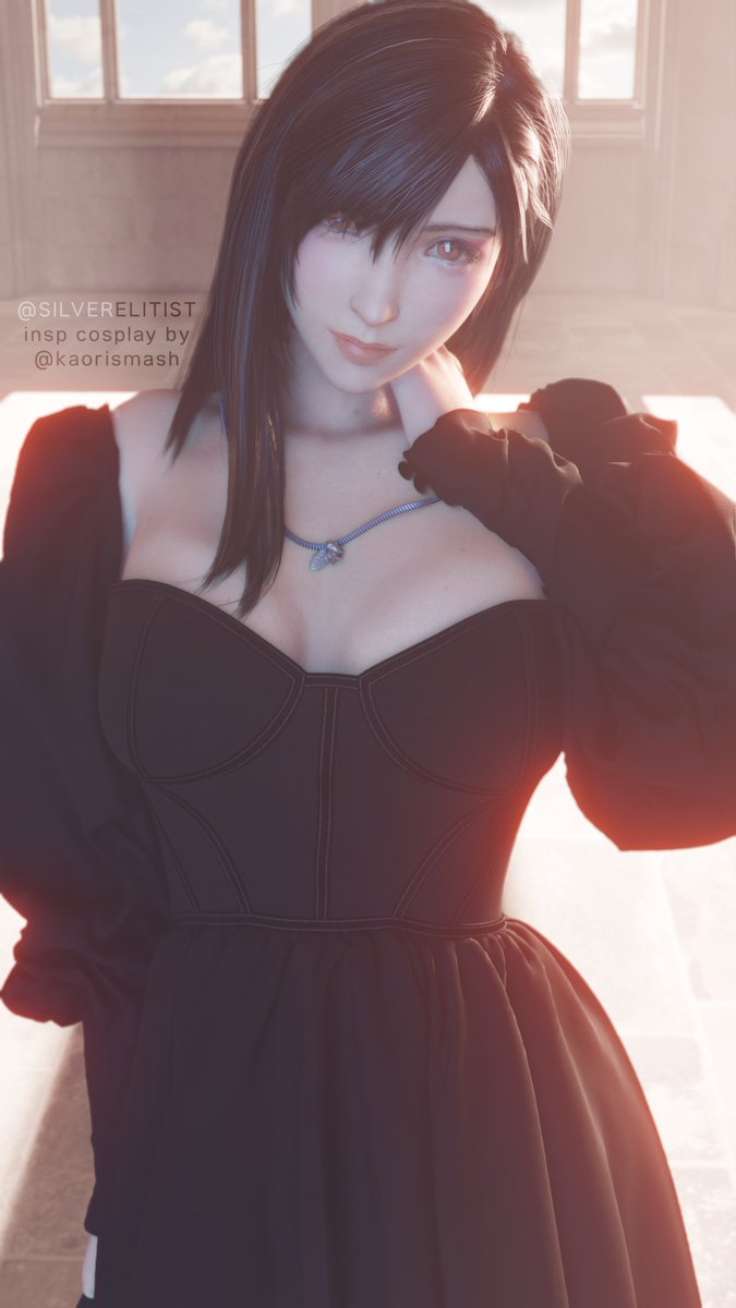 silverelitist's tweet photo. ff7r x teuta matoshi: tifa version | insp by: @kaorismash https://t.co/WUzGZWZZXG