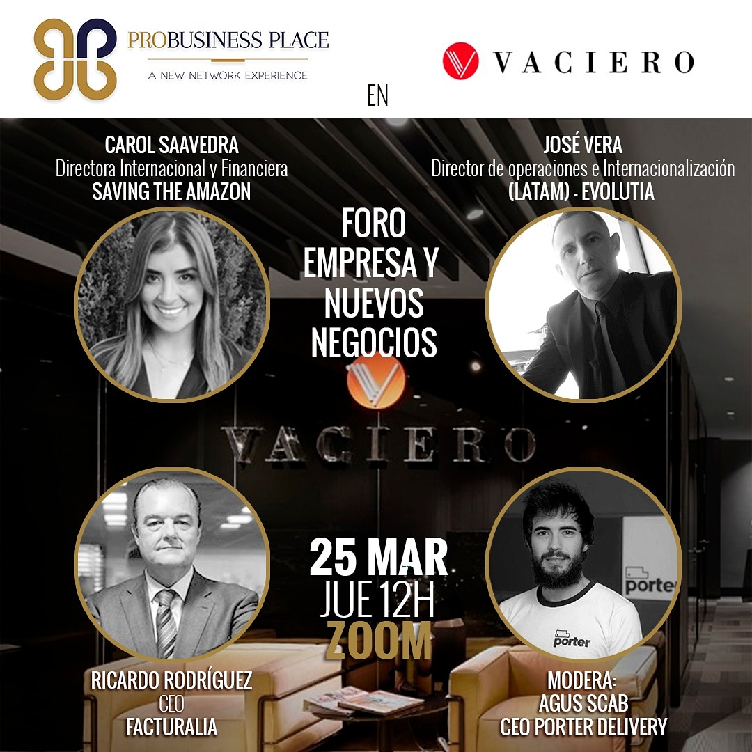 ProBusinessPla1's tweet photo. Foro Empresa y Nuevos Negocios. ⁣
⁣
El club de negocios @ProBusinessPla1 y #porterdelivery continúan con el ciclo de foros dirigidos al sector de las Startups, inversiones y nuevos negocios.

Día: 25 de Marzo 
hora: 12:00am ⁣
inscripciones:
https://t.co/1vGXTKNmKh https://t.co/hBjMSGKNUl