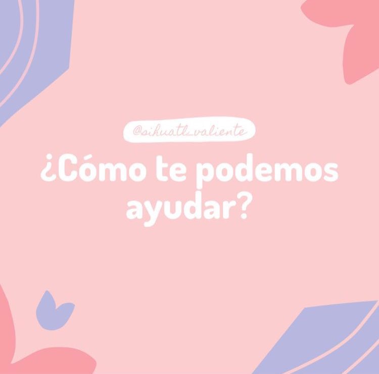 Sihuatlvaliente's tweet photo. La red de apoyo te acompaña antes, durante y después de todo el proceso que decidas llevar a cabo con nosotras.
El acompañamiento que te ofrecemos es respetando siempre tu integridad, escuchándote y auxiliándote con la finalidad de hacerte sentir segura y empoderada.🔥🐉💜 https://t.co/sppmOZAoFe