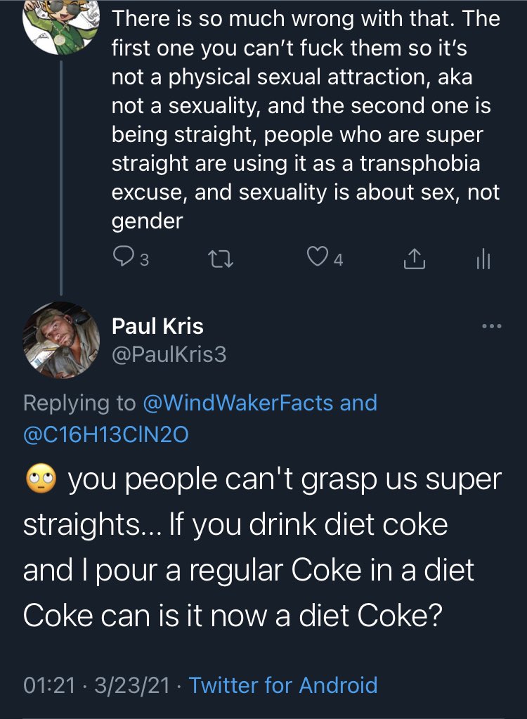 WindWakerFacts's tweet photo. Wind Waker awesome fact: This account sure does pull in the crazies. #animesexual #animepride #animesexualpride #superstraight #superpride #superstraightpride https://t.co/tpm07wh5W5