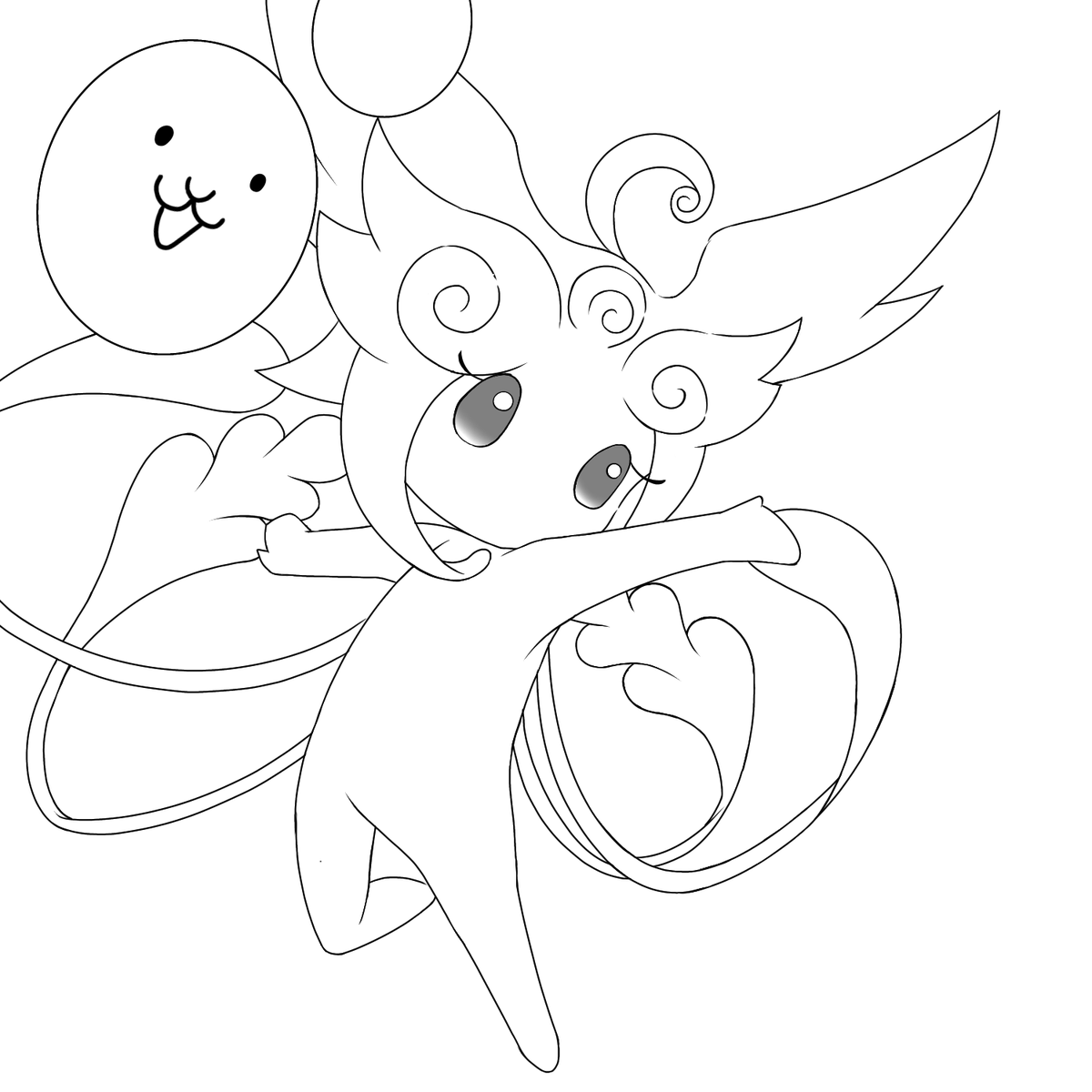 ルミナリア 下描き 