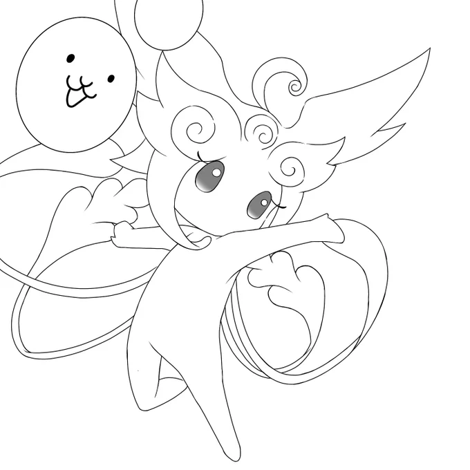 ルミナリア 下描き 