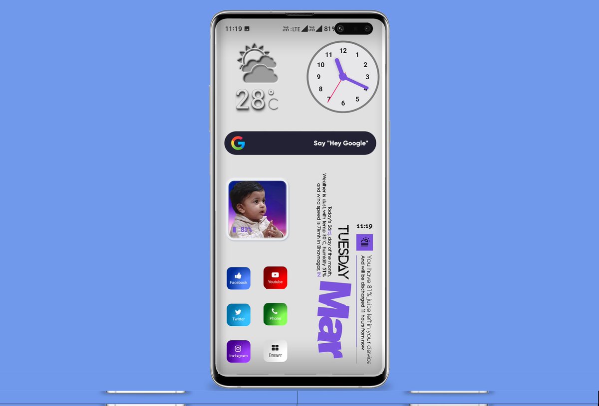 Gautammonpar's tweet photo. Todays Home
Kgwt widget by
#Flawless
#amit555,
#xwidgets and other credit to its maker
modified my self.
simple wall by Telegram
@RajjAryaa
@AMagno68
@troyita71
@justnewdesigns
@asn360 https://t.co/za91BWSYKq