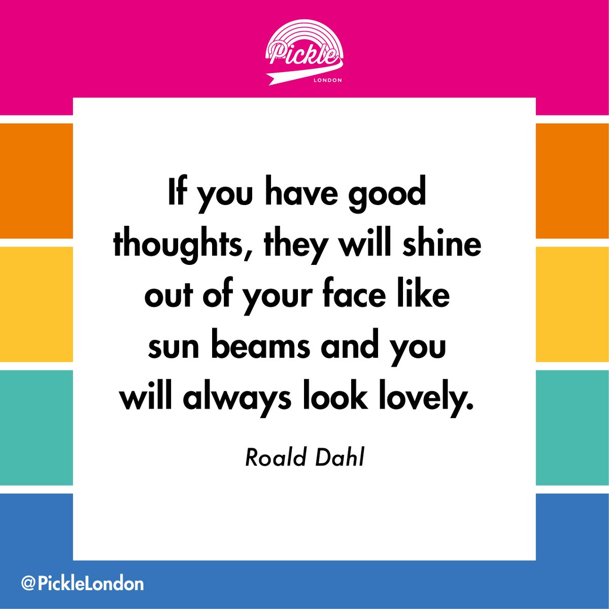 PickleLondonBiz's tweet photo. Tuesday thoughts xx
#happytotalk #picklelondon https://t.co/tvsTaIuJP2