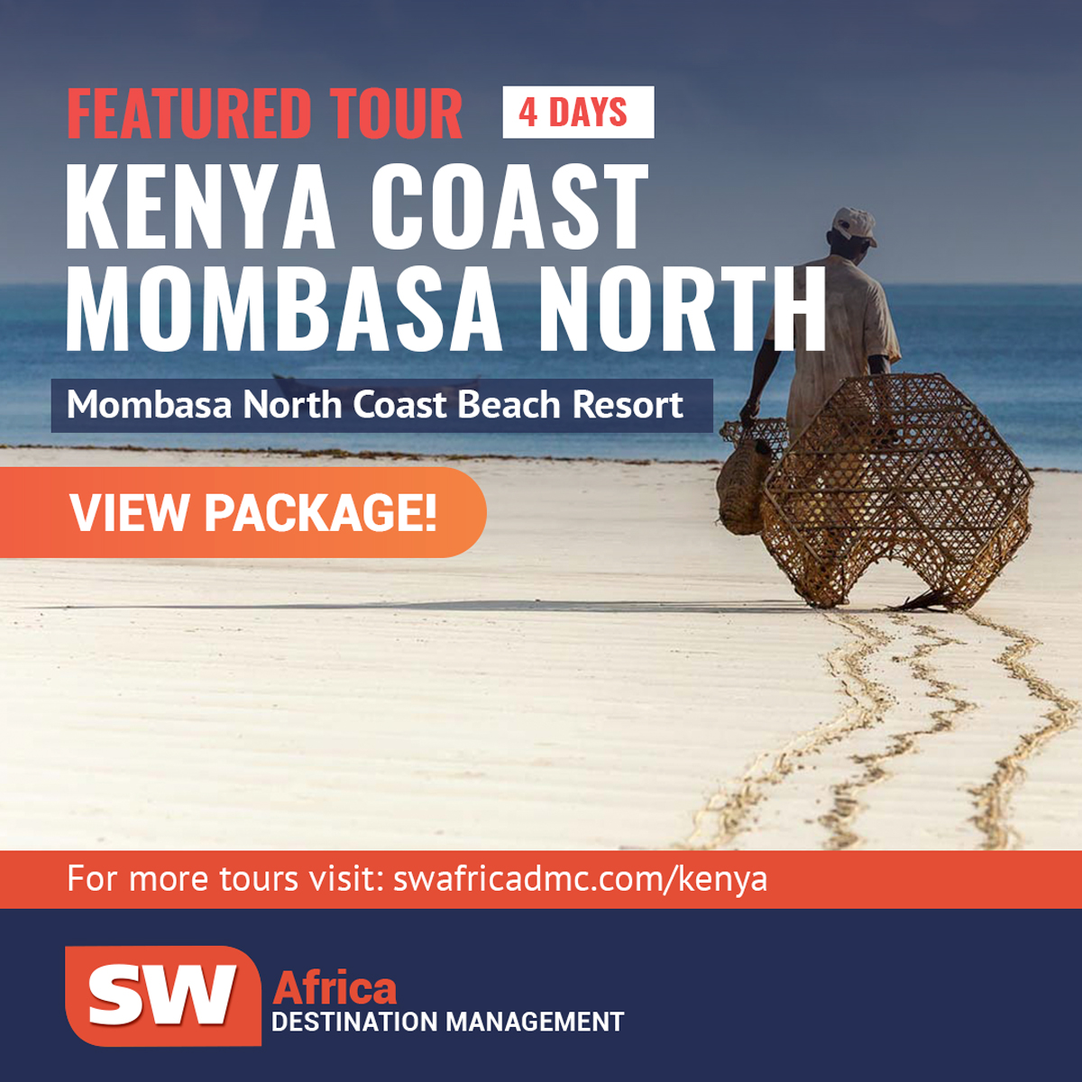 Check out this week's featured tour to Kenya on our website! swafricadmc.com/project/kenya-…

Contact us for your unique travel experience: info@swafrica.co.za or visit our website for more!

#AfricaTravel #Kenya #Mombasa