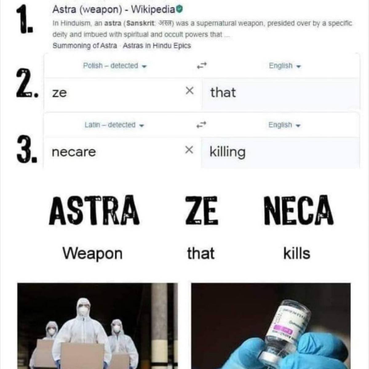 molnlabe's tweet photo. Interesting word astrazeneca https://t.co/F1At4GXYXM