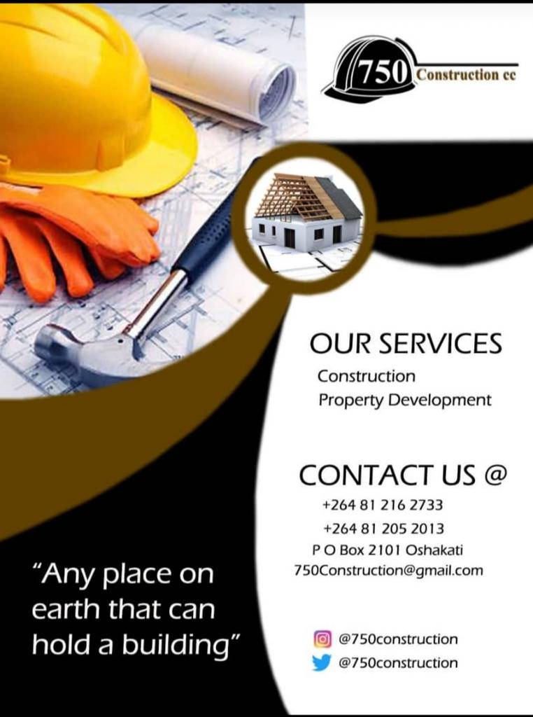 750Construction's tweet photo. Day 1.
Okahao.
Any place on earth that can hold a building.

@750Construction. https://t.co/O2hKD7E1ry