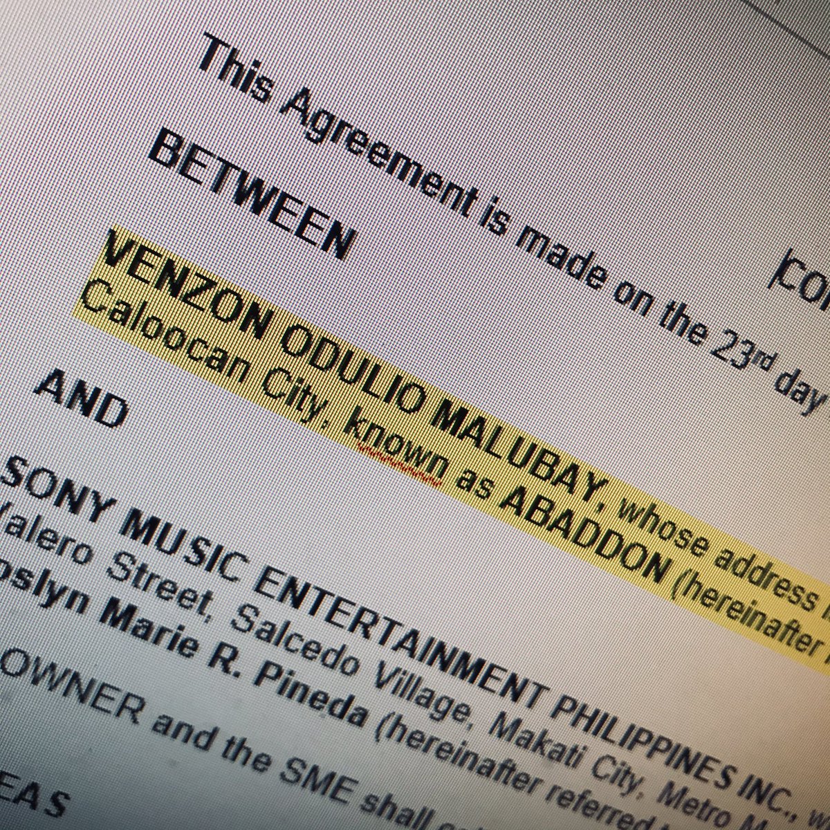 YES! Ako po ay pumirma ng kontrata sa Sony Music Philippines, kaya mga Kap, alam niyo na, abangan niyo ang aking mga parating. ✍🏼🤝