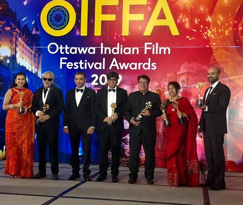 FilmGyanesh's tweet photo. Ottawa Indian Film Festival Awards 
#bhor #bhormovir #bhirmovieoffical #filmscreening  #filmawards #OIFFA #IndianPanoramaFilmFestival  #starcasting #awardwinningfilm #bollywoodnews #gyaneshfilms #productionhouse #SavereeSriGaur #KamakhyaNarayanSingh #deveshranjan #nalneeshneel https://t.co/t7XxLdSu24