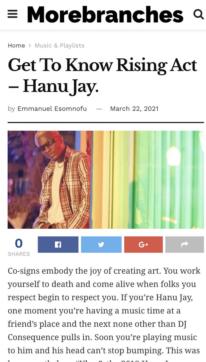 GbemiEreku's tweet photo. Read all about fast rising afrofusion artiste @Hanujay via @MoreBranches https://t.co/dA3l1mRfem https://t.co/FrbDhyPTN7