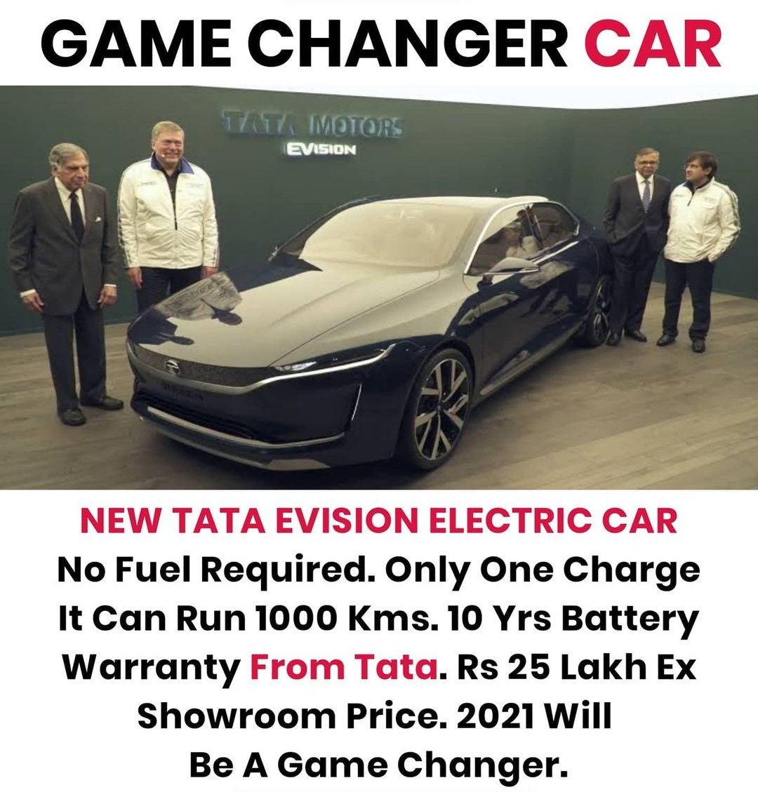 SmartEngine3's tweet photo. News headline of the day
.
. Favourite person♥️
.
.
@RNTata2000 #ElectricVehicles #electric https://t.co/cs3ksxMhkT