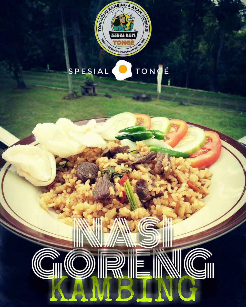 Juga tersedia Menu Nasi Goreng Kambing dan Nasi Goreng Sosis plus Telur Mata sapi