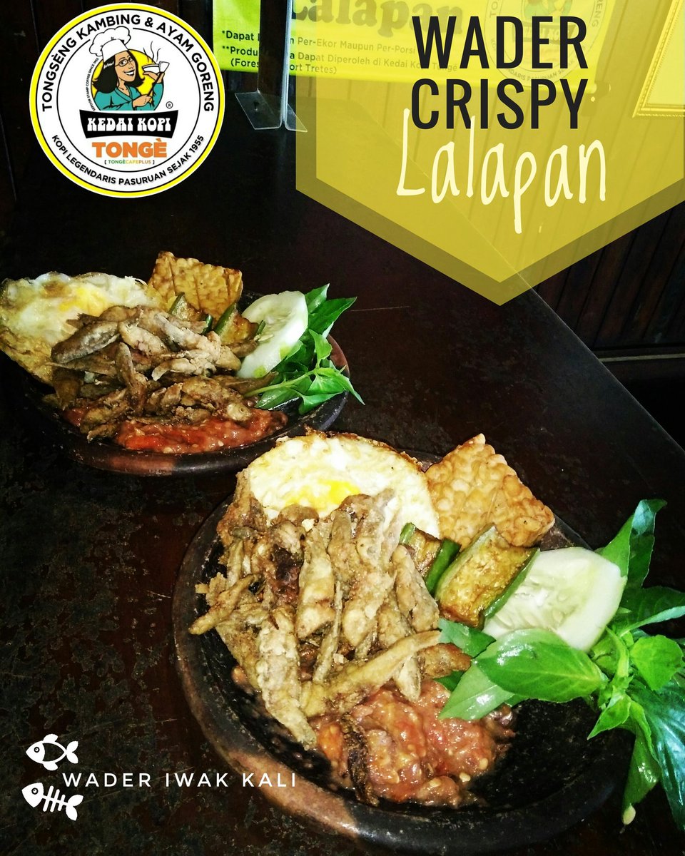 Wader Crispy lalapan