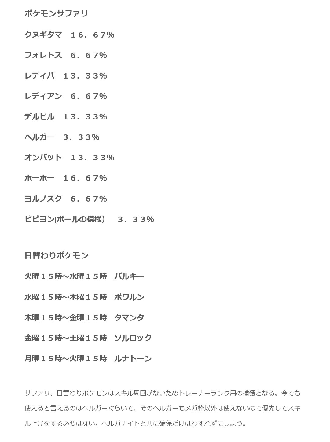 ゆう ポケとる ポケとる ループ19週目のポケモン考察です このあとメガヘルガーランキングの対策ポイントをまとめたものをツイートします 個人的な話また苦手なランキングが来てしまったかぁという感じ オムナイト伝説みたいな話 またしたいですね