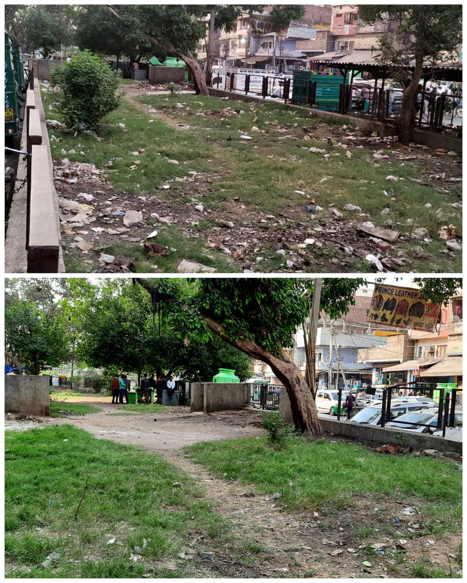 vrikshit's tweet photo. Of all the deeds, Vrikshit chose to add stars to the universe of this park!
Special thanks to the councillor @prerna_psingh for supporting us.
Location : Gupta Complex , Inderlok Delhi
Activities : Cleanliness , Plantation and Awareness.

#SwachhSurvekshan2021 #SwachhBharat https://t.co/7kmAHGy0Cc