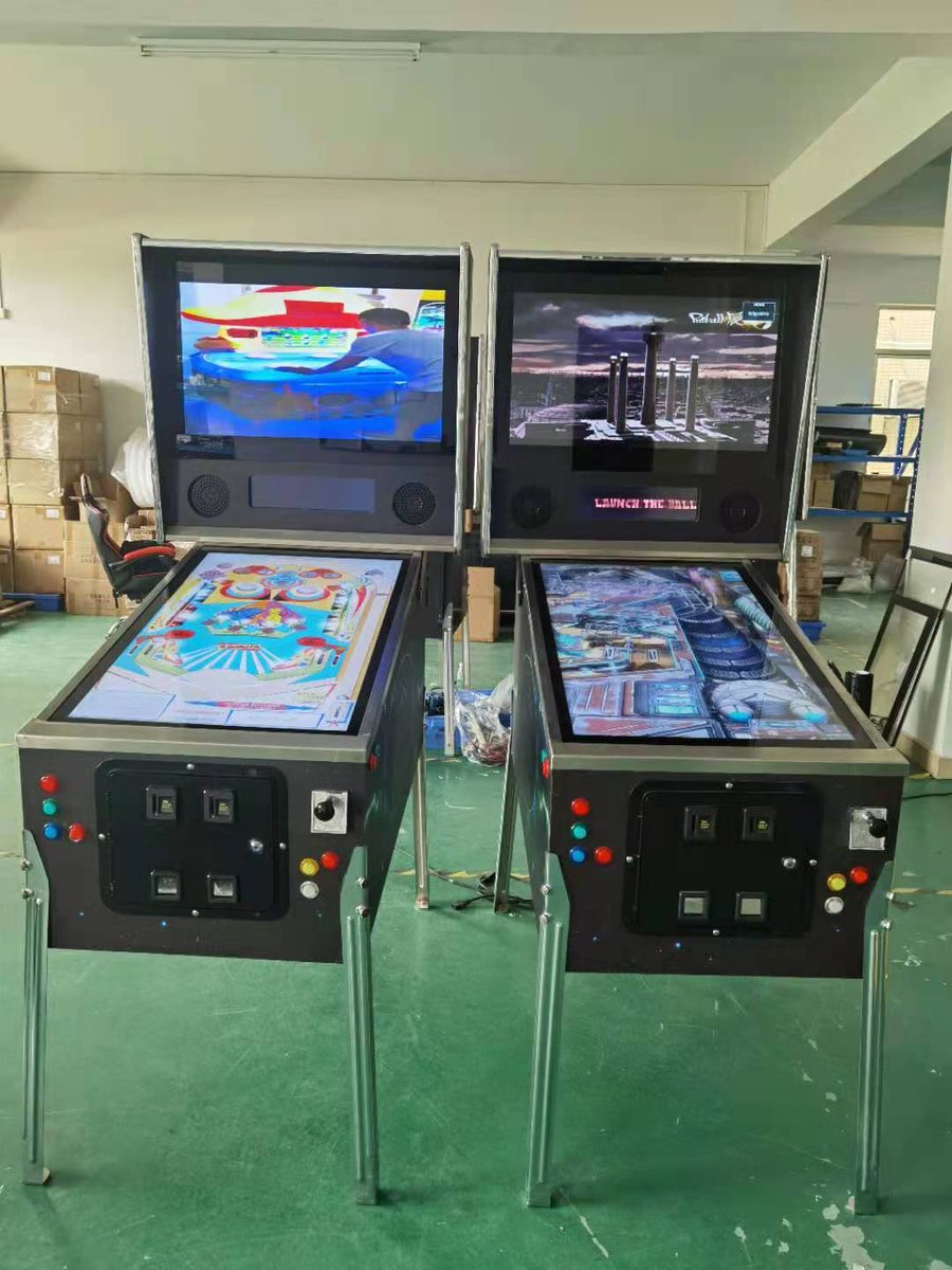 IplayTracy's tweet image. Virtual Pinball(Adversting Fucntion Option)
#virtualpinball #pinball #videopinball #coinoperated #homeuse
For order,pls contact us:
Email: sales4@i-play.hk
WeChat/WhatsApp: +8615820233570
Mobile:+8615820233570