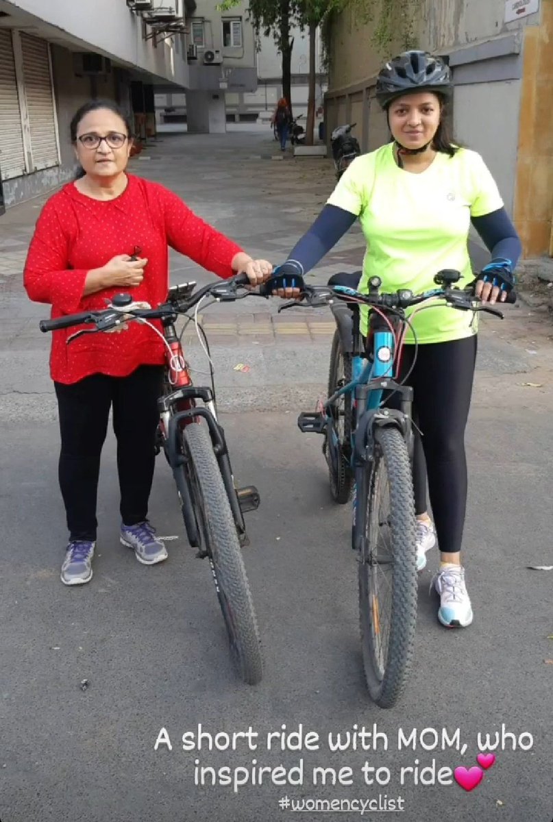 bikers_i's tweet photo. Mother &amp; Daughter Duo 🤩
#WomenCyclist #CyclingIsFun https://t.co/mxtUwjkarh