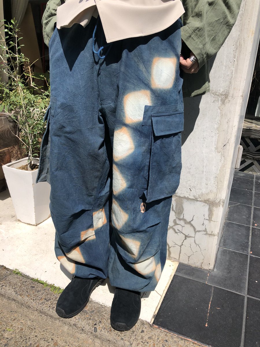 M 新品 Story mfg Peace Pants カーゴ ワイド パンツ