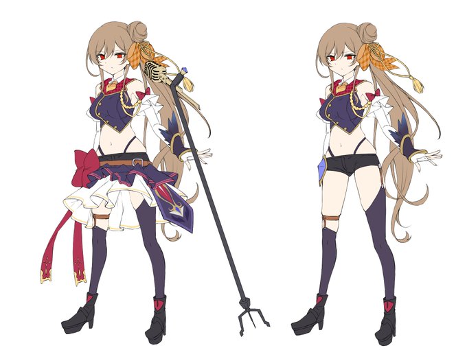 #フレン新衣装コンテスト
元の衣装メインにしがち 