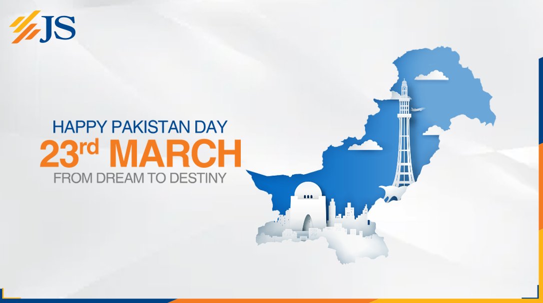 JSGroupCo's tweet photo. On this Pakistan Day, let's show the same commitment as our leaders did to make their dream come true and pledge to make Pakistan a role model for other countries.
#JS #JSGroup #PakistanResolutionDay https://t.co/xHMuHWzVNh