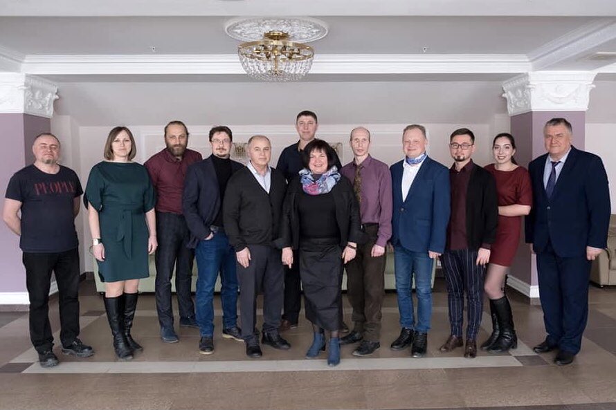 В ЦКиД г. Пензы на съемке проекта Управления культуры г. Пензы «Международный день поэзии – 2021»