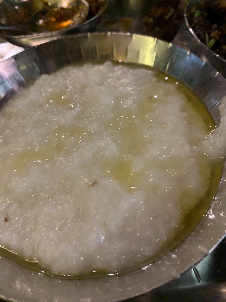 Had Indrayani rice for the first time from Pune! The fragrance of this gooey sticky rice is a delight! Mixed it with mutton sukka and the ghee just elevates everything! 

Learning everyday!
#food #RegionalFood #IndianTourism #FoodForThought #Learning