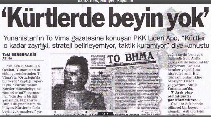 SenerturkyLmaz's tweet image. 🙋‍♂️🙏💐GÜNAYSIN, GÜNAYDIN ARKADAŞLAR 💐🙏🙋‍♂️
BEBE KATİLİ APO KÜRTLERİN EN BÜYÜK DÜŞMANIDIR 
ADİ #PKK &apos;NIN %80&apos;İ ERMENİ KÖKENLİDİR
EMPERYALİST UŞAĞI PKK 
PATRONLARINDAN ALDIĞI EMİRLE
#KÜRT-#TÜRK ÇATIŞMASI ÇIKARTMA VE #TÜRKİYE &apos;Yİ BÖLME GÖREVİNİ YERİNE GETİRMEYE ÇALIŞMAKTADIR