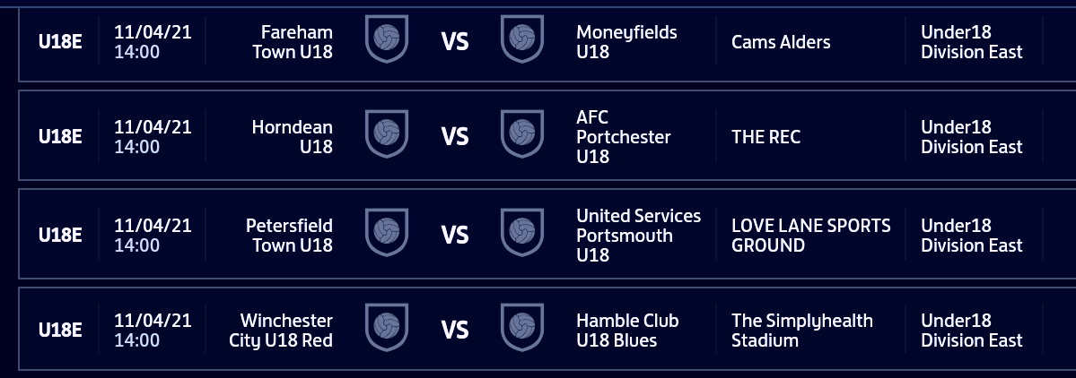 Pompey_Football's tweet photo. β½ @wyverncombfl β½
Under 18's
Great to see #HCDFL Youth teams playing again after Easter .. with our #Pompey sides underway on 11th + 14th April πβ¬
All the best to the U18's of @MONEYFIELDSFC @BMRFC @usportsmouthfc π https://t.co/1TUe9lPqv7