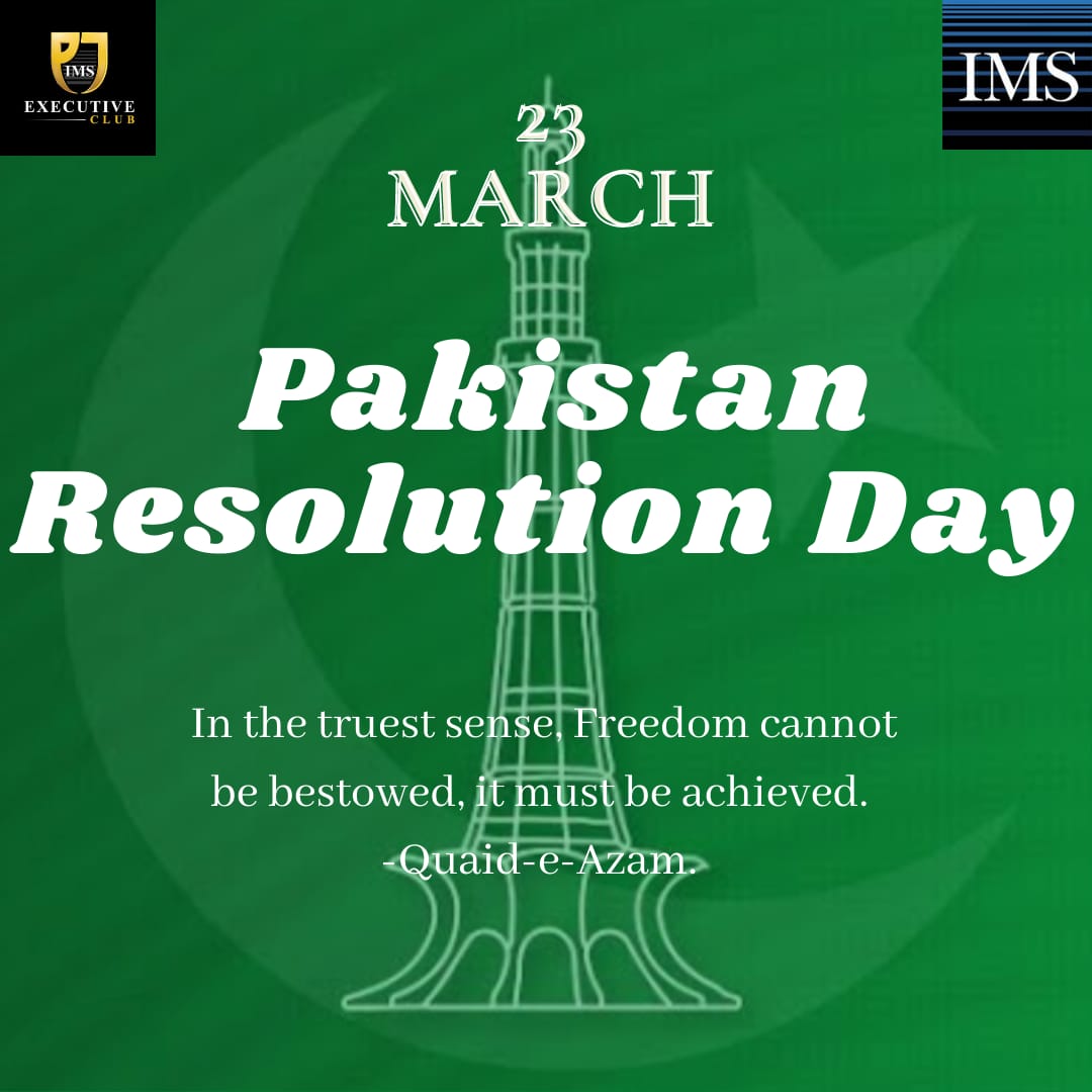 ClubIms's tweet photo. Happy Resolution Day!
🇵🇰🇵🇰🇵🇰
خدا کرے کہ میری ارضِ پاک پر اترے
وہ فصلِ گُل جسے کبھی اندیشہ زوال نہ ہو
💚💚💚
On this 23rd March, let Patriotism be guided by ideals that gave birth to this great nation!
May our country be bestowed with the blessings of peace and harmony! https://t.co/8jNE3ibxlp