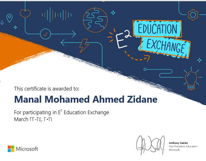 ManalZedan5's tweet photo. @Mishkaah13
thanks for you
@MicrosoftEDU
#edtech #principaltech #MicrosoftE https://t.co/wqFYKtXUcr