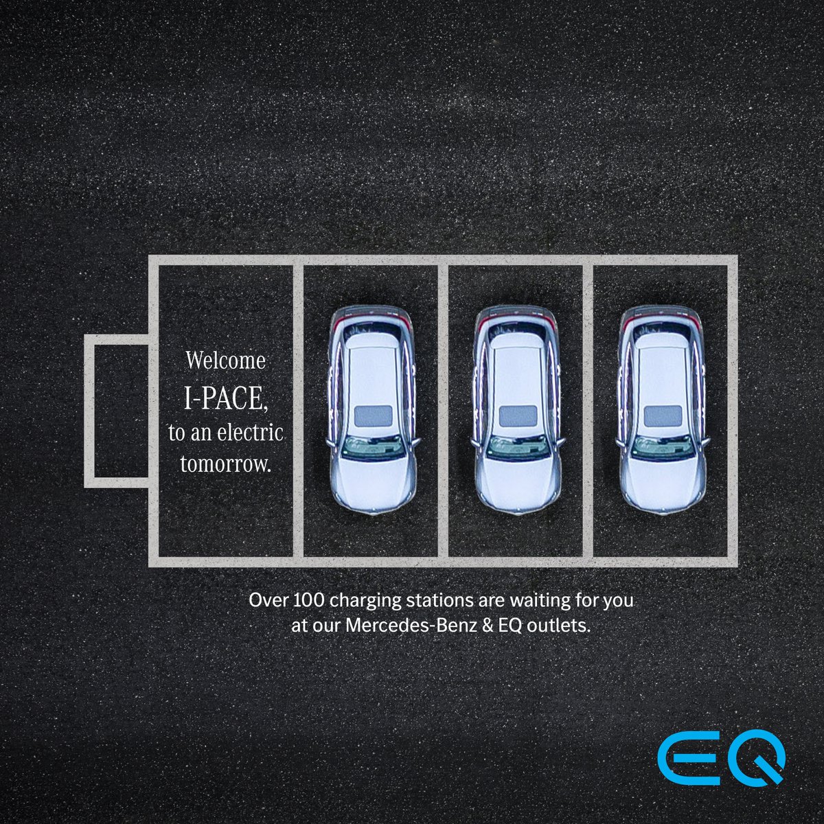 MercedesBenzInd's tweet photo. Congratulations @JaguarIndia on going electric with the I-PACE. We’re excited to see the electric tribe grow. We welcome I-PACE owners to any of our 100 Mercedes-Benz outlets to charge their car. Let’s build a green future together. #SustainableLuxury #SwitchToElectric #EQ #iPace https://t.co/pI3nQePykW
