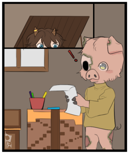 Michael's drawing (1/2)
#tubbofanart 
#ranboofanart 
#michaelfanart 