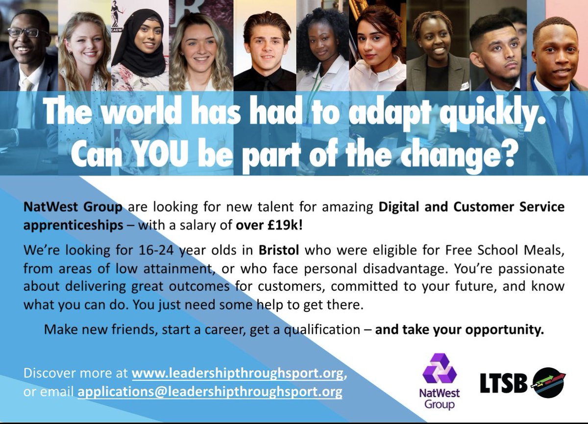 Delighted to see us work with @LeadershipTSBiz to bring this leading programme to #Bristol and provide career making opportunities to young people from disadvantaged backgrounds across the City <a href="/benshorrock/">ben shorrock</a> <a href="/TechSPARKuk/">techSPARK</a> @BW_Initiative @CllrAsherCraig <a href="/SMVBristol/">Society of Merchant Venturers</a> @ThangamMP