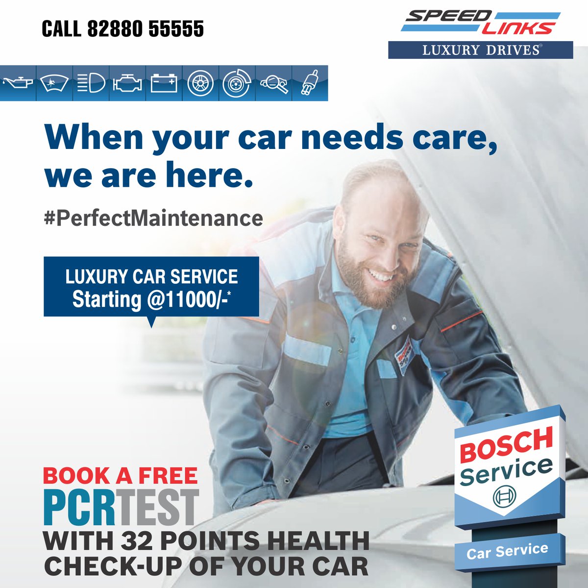 speedlinks2017's tweet photo. SpeedLinks Luxury Drives is a one-stop-shop for everything your luxury car care needs! Bosch-SpeedLinks Car Service Technicians have the necessary training and latest equipment to get your car back on the road, fixed right the first time. Call 8288055555 to book a FREE PCR test. https://t.co/QwYVC2oBmc
