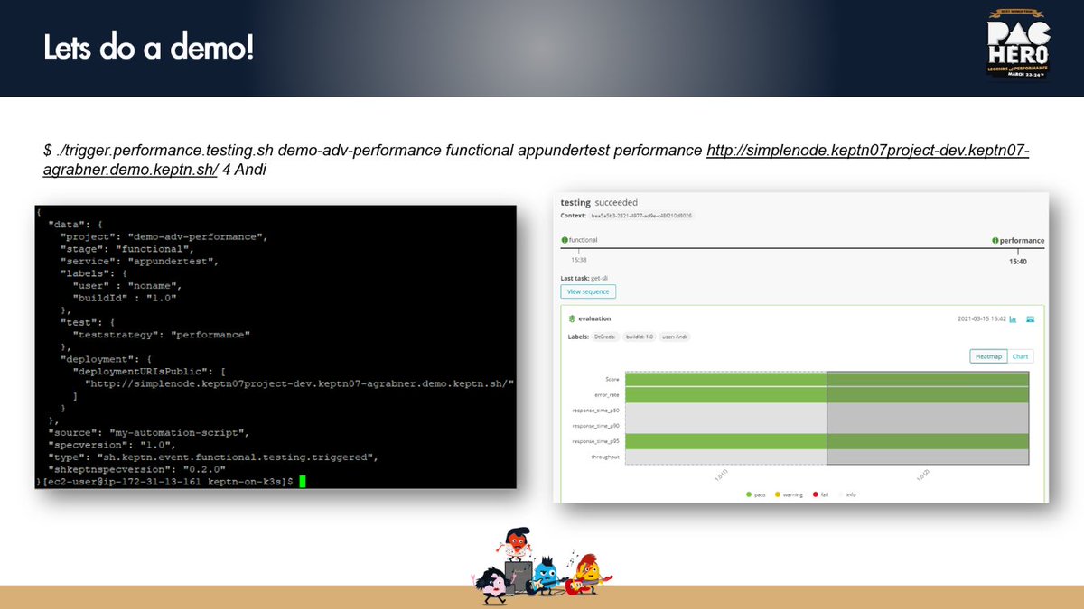 grabnerandi's tweet photo. I am up next at @Neotys #NeotysPAC - not sure if I truly qualify for a HERO - but - I have a hero with me: @keptnProject for opinionated #performance #automation. Join us https://t.co/SZoYqUcWrf #perfmatters https://t.co/EVkKK8I7Pe