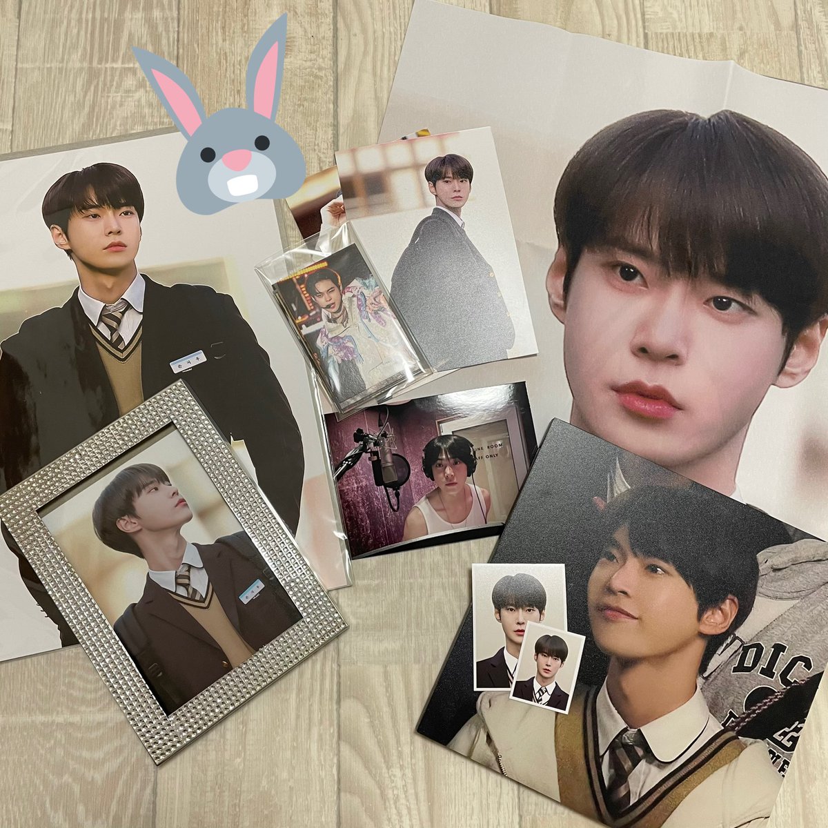 ym__04_'s tweet image. @go_doyoung 

お世話になっております🙇
先日無事到着しました❕
いつも親切な対応、取り纏めありがとうございます＾＾
お体にお気をつけてください➰🌸

@learntolove2021 

이쁜지우가 많이 집에 왔습니다🐰🐰
감사합니다❕건강하게 지내세요♡