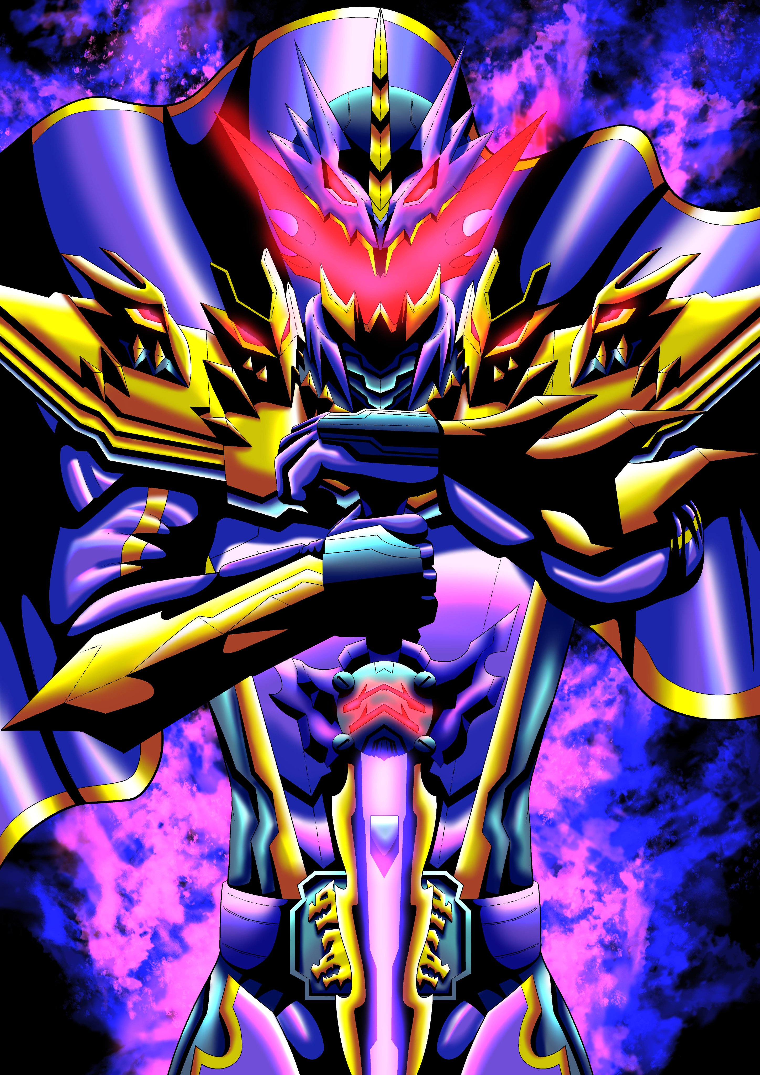 メカジキ弐號 描いてきたやつ 仮面ライダーセイバー 仮面ライダーカリバー ジャオウドラゴン ドラゴニックナイト 仮面ライダーブレイズ キングライオン大戦記 仮面ライダーファルシオン エターナルフェニックス イラスト 絵描きさんとつながり