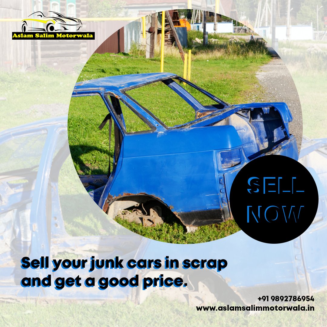 AslamMotorwala's tweet photo. Sell your junk cars in scrap and get a good price.
Only at- @aslam_salim_motorwala
For more call us at: 8779532898  98927 86954

Social media partner-: @intellects_01

#aslamsalim #aslamsalimmotorwala #motorwala #scrapcars #nonworkingvehicles #damangedcars #Mumbai #Pune https://t.co/ykYQ05PGp4