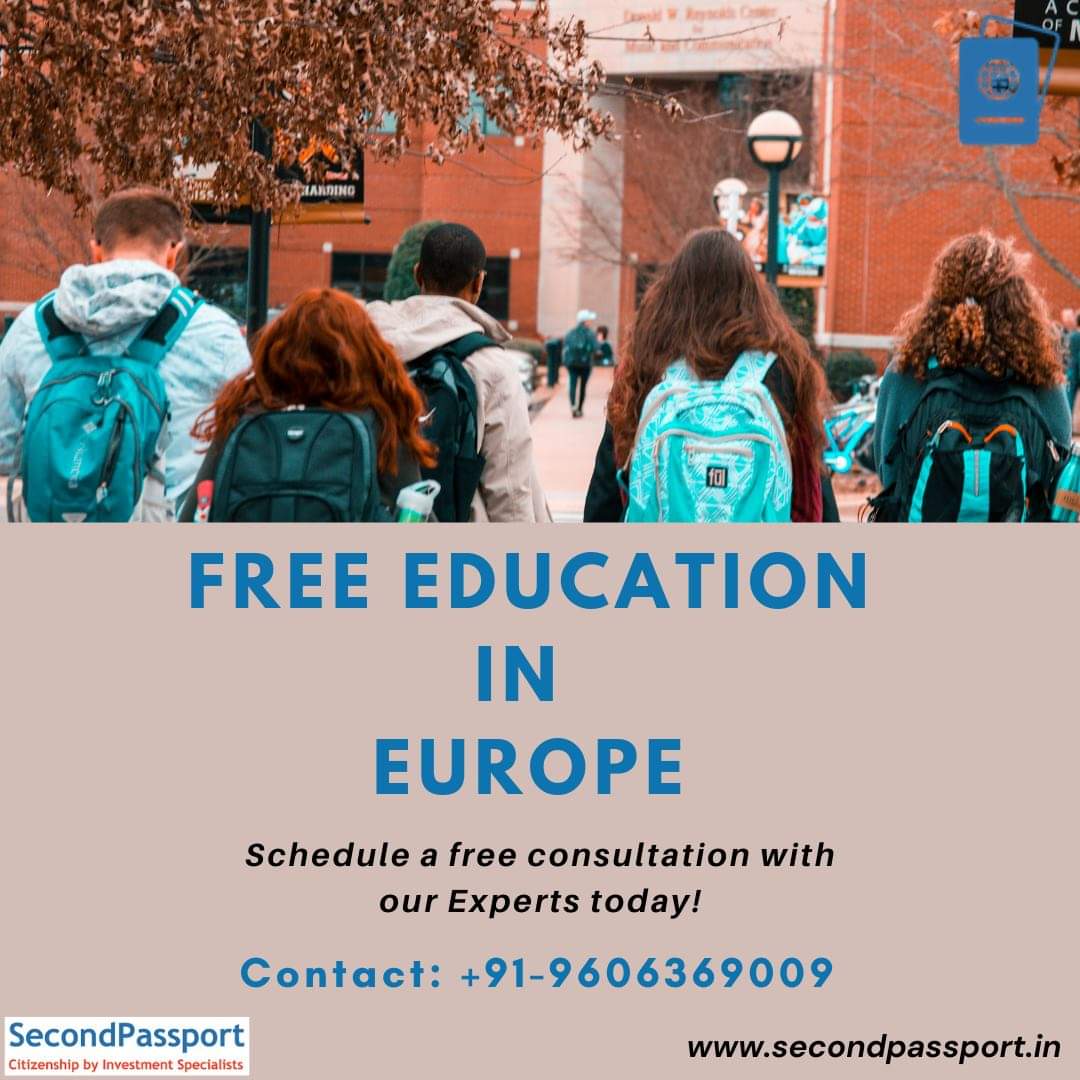 2ndpassportIn's tweet photo. Study in Europe!

To schedule a free consultation with our experts, contact us at +91-9606369009

#studentvisa #studyvisa #visa #work #temporaryresidence #students #higherstudies #education #career #residency #passport #Europe #secondpassport https://t.co/AzMOie4DTv