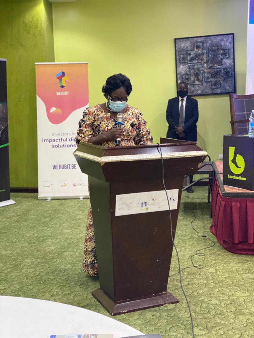 barefootlaw_org's tweet photo. Our guest speaker, the Speaker of Parliament @RebeccaKadagaUG joins us at the National Workshop on Women's Rights.
She notes that women struggle to get justice.
"During this time of #COVID19, it has been especially challenging for women to access court."
#LEWUTI
#WEHUBIT https://t.co/2Hji3ksk3U