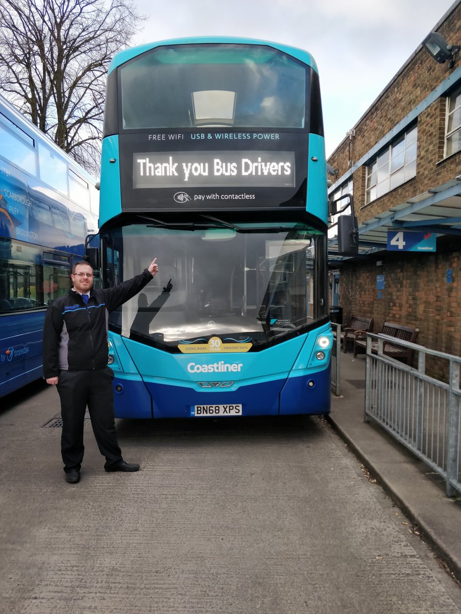 fdunning93's tweet photo. One year since the start of these crazy times. I'm so proud of our little team @yorkbus for the keep calm approach they've shown throughout. Thank you to everyone who has kept the world turning and my thoughts go out to those who we've lost along the way. #DayOfReflection https://t.co/PMNksM3G0v