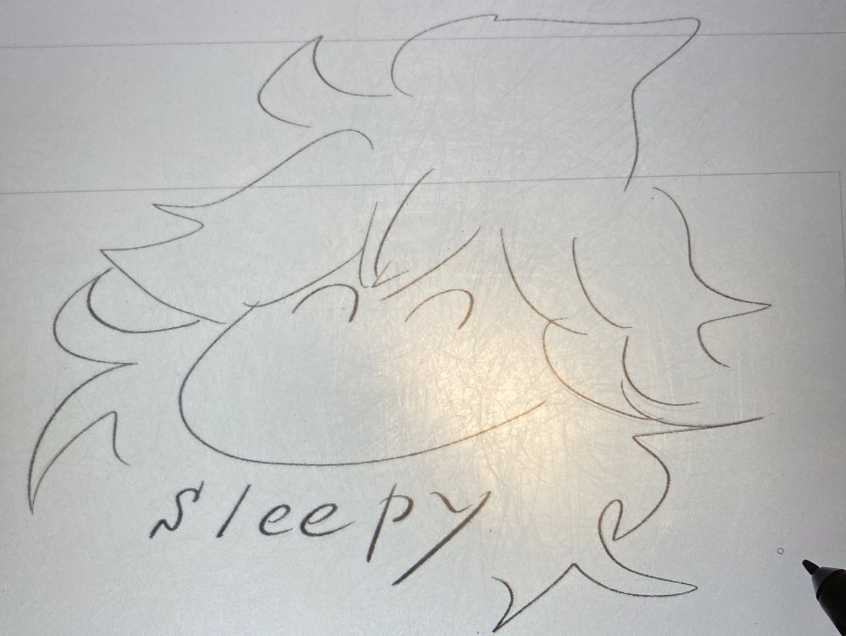 やること一段落したからイデアズ描こ?と思ってちょっと作業し始めたら今スーパー眠い 