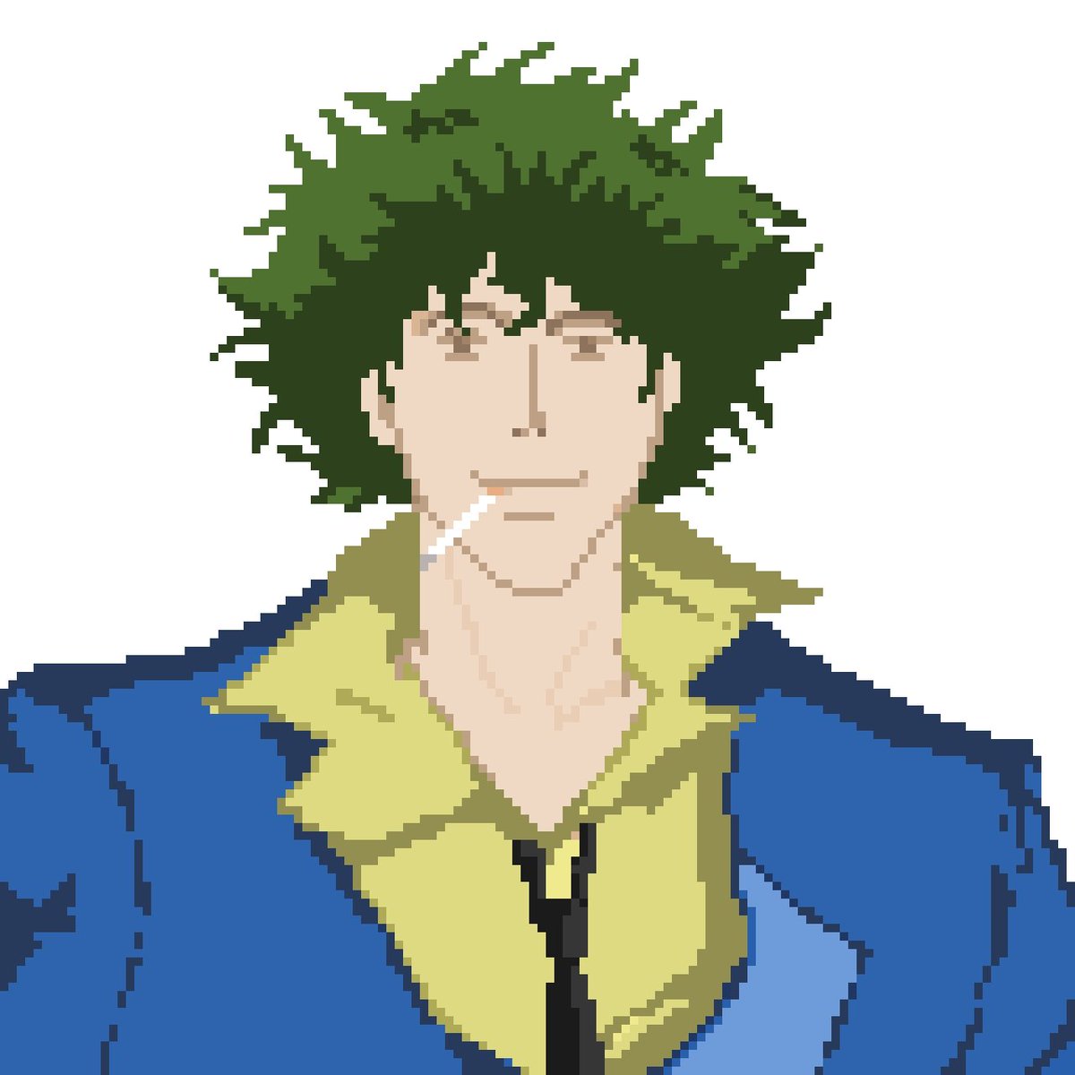 Hmn Spike

#cowboybebop #pixelart