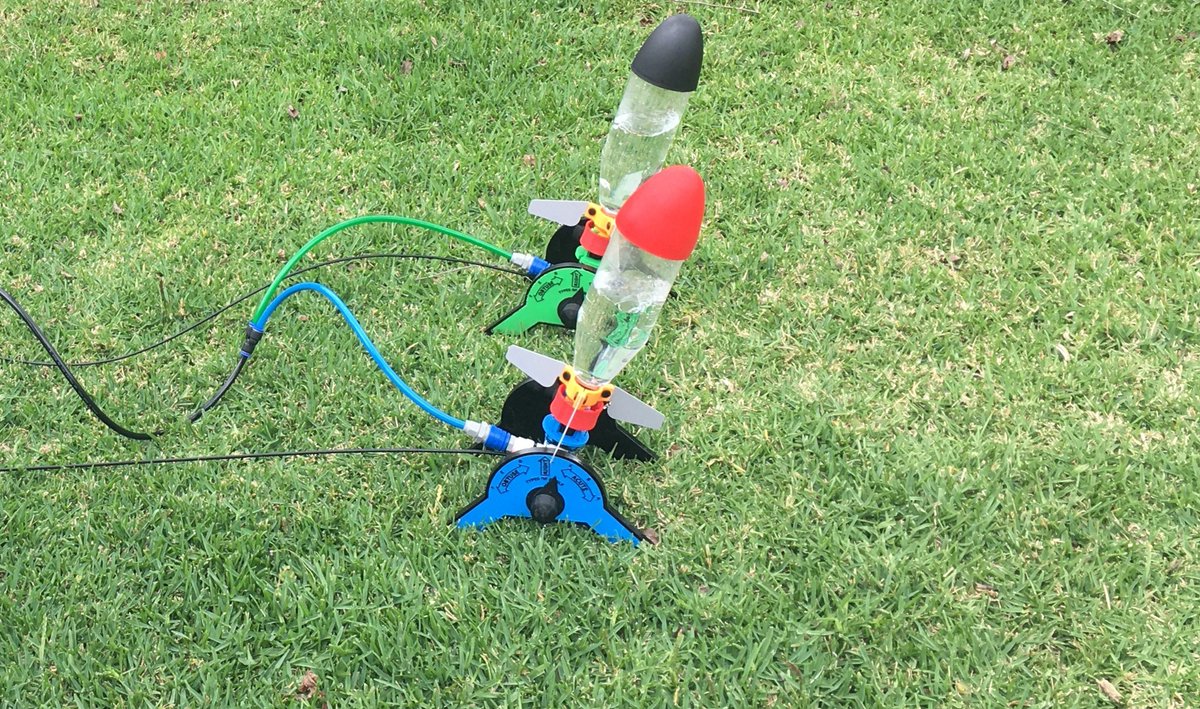 RocketScienceAU's tweet photo. If you're in SE QLD, we'd love to give you a demo of what our water rockets can do, along with some tips for how to get the most of your equipment for teaching #STEM curriculum. https://t.co/TNMPGV3qx8

If you're a bit further afield, contact us for an online demo! https://t.co/zigPjjCko6