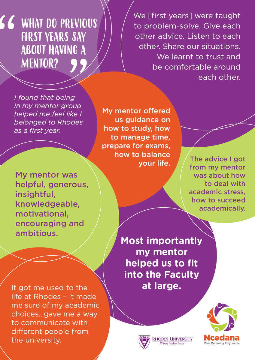 Rhodes_Uni's tweet photo. Calling all first-years... do you need a mentor? It's free! https://t.co/rcHw8dXPB2