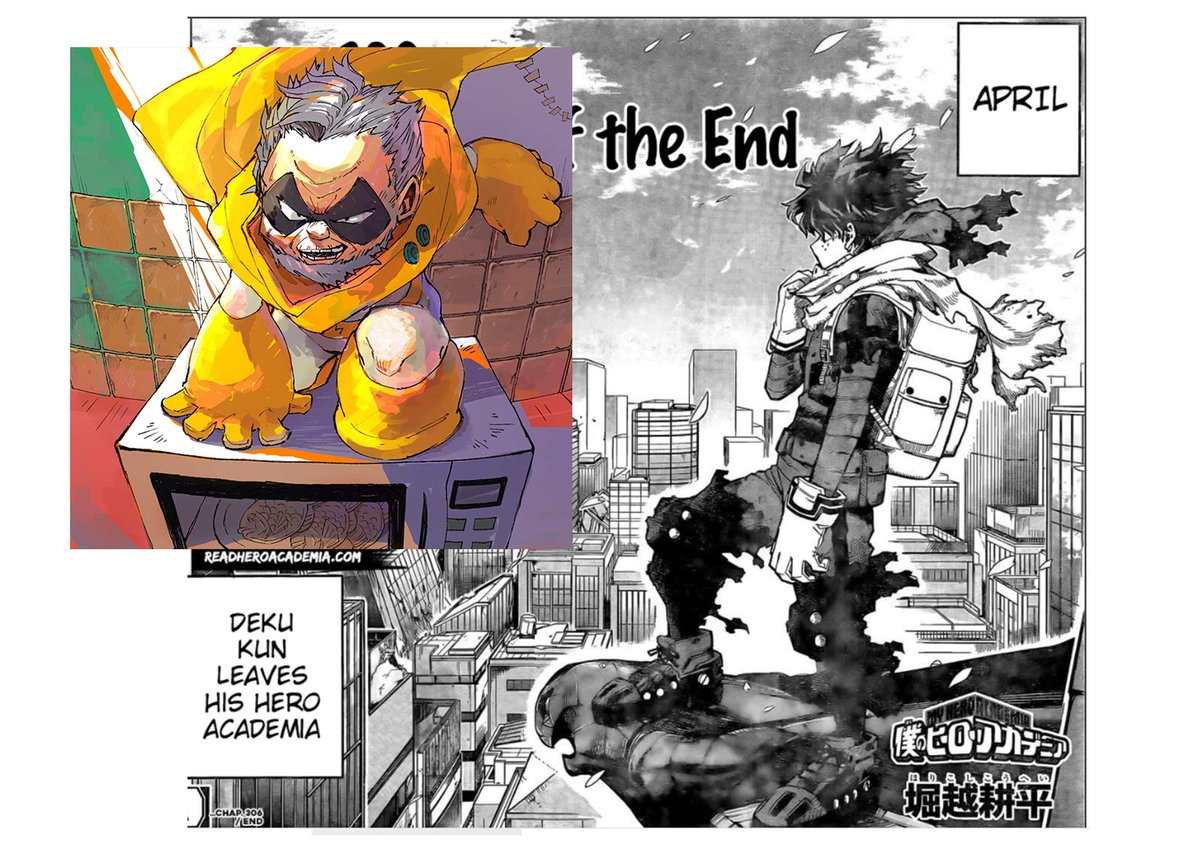rencangelo's tweet photo. Deku, wearing Gran Torino's worn out cape? ๐ฐ #chapter306 #MyHeroAcademia #MHA306 #BokuNoHeroAcademia #bnha306 https://t.co/LTRZPZ5cLQ