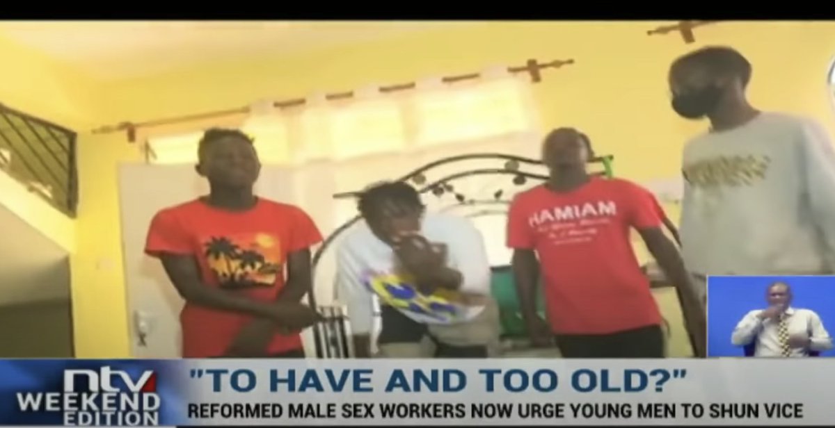 ntvkenya's tweet photo. Mombasa: Reformed male sex workers urge young men to shun 'sugar mummies'

https://t.co/fBBr9Ldojx https://t.co/B26gMJJD5B