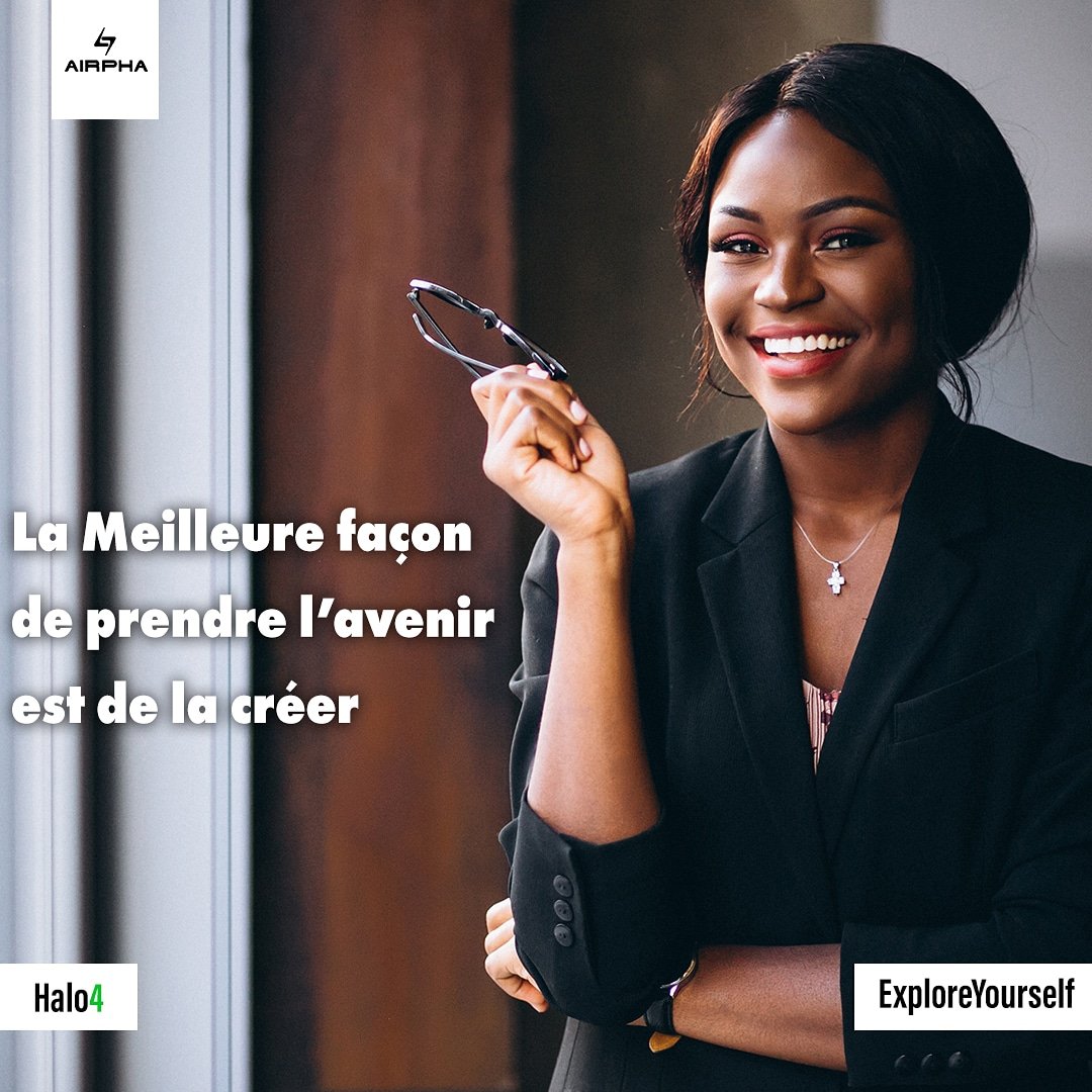 AirphaBenin's tweet photo. "La meilleure façon de prendre l'avenir est de le créer" Alors lèves-toi et prends ton avenir en main. N'hésitez surtout pas de vous abonner à nos pages #AirphaBenin et de donner chaque fois vos avis en commentaire.
#Airpha
#ExploreYourself
#Halo4
#AirphaBenin https://t.co/SxwTULkrW8