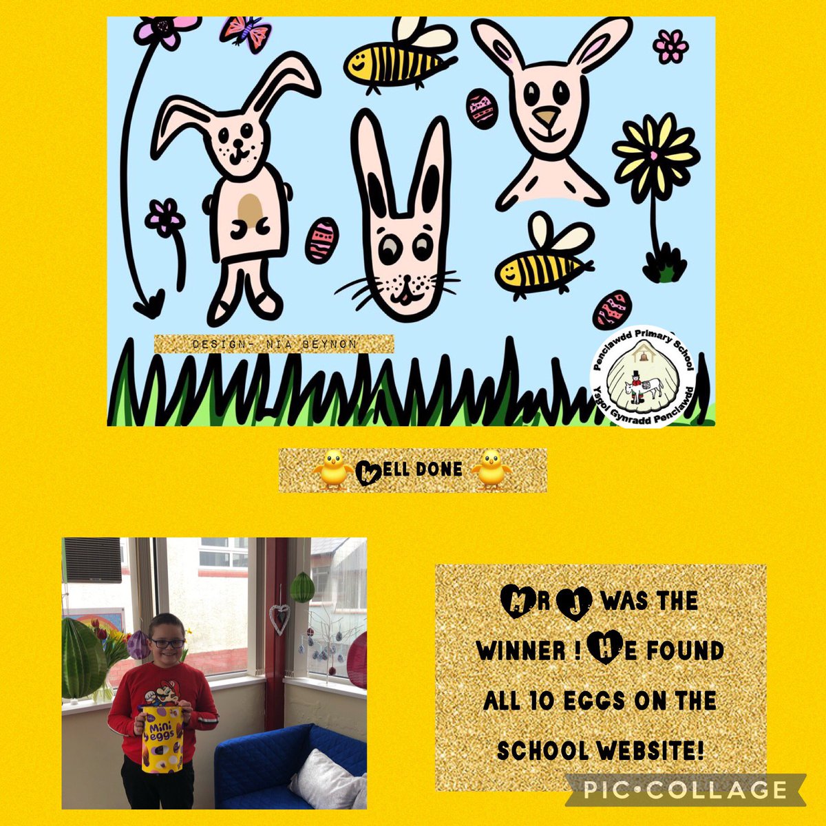 Penclawdd's tweet photo. Easter fun 🐣 #Pencomm #Pencfun https://t.co/CIHSo45aUD