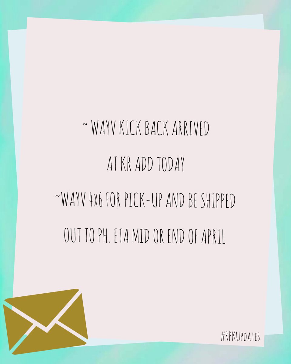 SC_CollectionPH's tweet photo. ㅤ
{#RPKUpdates} ~ Pyong ~ We've got an update!
📬 ~ Hi please open the mailbox. Thank you ~
ㅤ https://t.co/S1ziS6i6zB